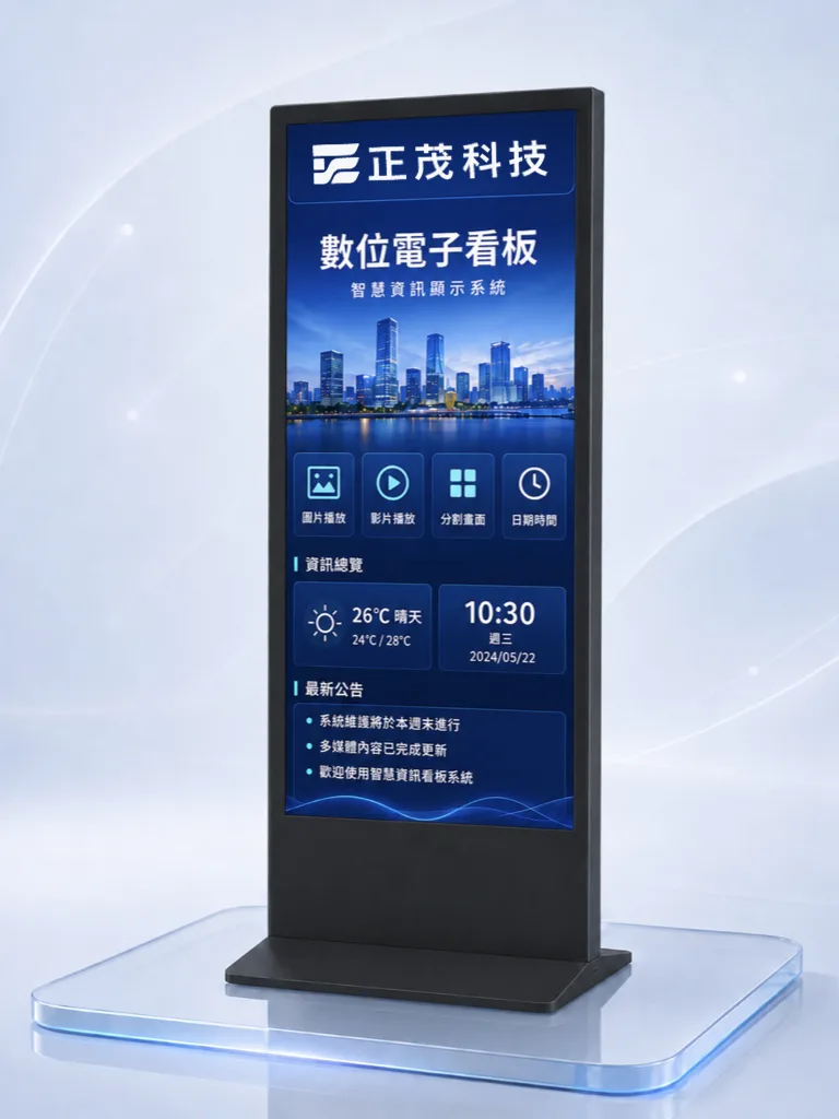 直立式多媒體廣告機
